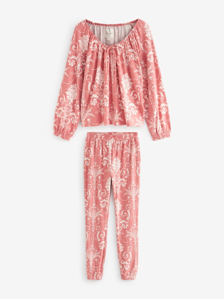 Laura Ashley Pink Pyjamas - Image 6 of 9