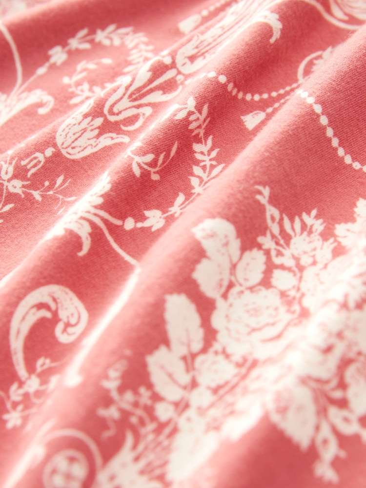 وردي - طقم بيجامات قطن 100% من Laura Ashley - صورة 9 من 9