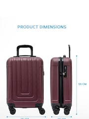 Flight Knight 55x35x20cm 8 Wheel ABS Hard Case Cabin Carry On Hand Luggage - Image 2 of 7