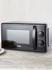 Tower Black 20L 700W Microwave - Image 1 of 8