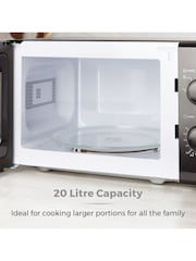 Tower Black 20L 700W Microwave - Image 15 of 17