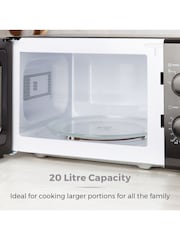 Tower Black 20L 700W Microwave - Image 6 of 8