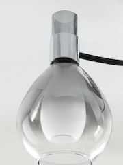 Chrome Carson 3 Light Flush Ceiling Light - Image 4 of 8