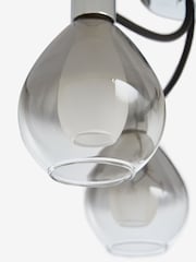 Chrome Carson 3 Light Flush Ceiling Light - Image 5 of 8