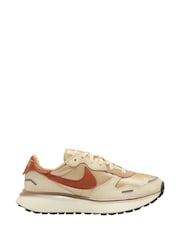 Bej/Roșu - Nike Phoenix Waffle Trainers - Image 1 of 4