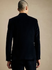 River Island Corduroy Double Breasted Suit Jacket - 4суретінің 4 суреті
