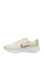 Nike Cream/Gold Revolution 7 Road Running Trainers - Image 2 of 4