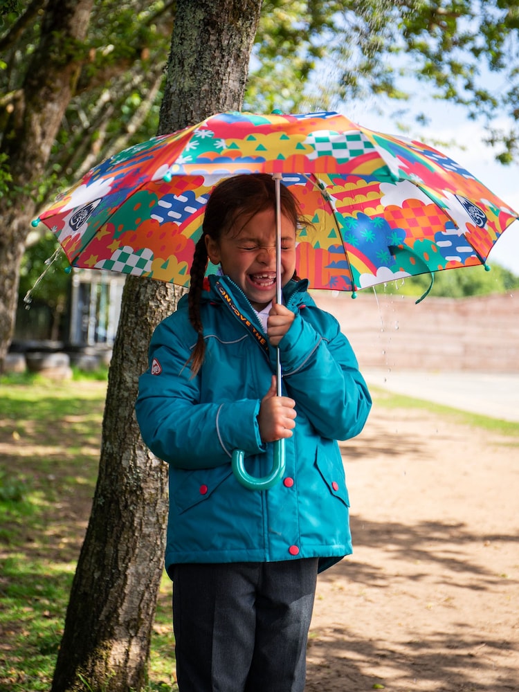 Frugi Blue Puddle Buster Umbrella - Image 2 of 5 Frugi Blue Puddle Buster Umbrella - Image 2 of 5