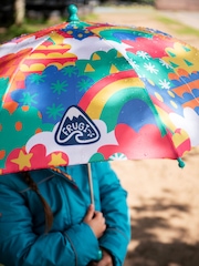 Frugi Blue Puddle Buster Umbrella - Image 3 of 5
