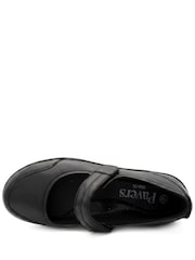 Pavers Black Wide Fit Smart Leather Mary Jane Pumps - Image 5 of 6