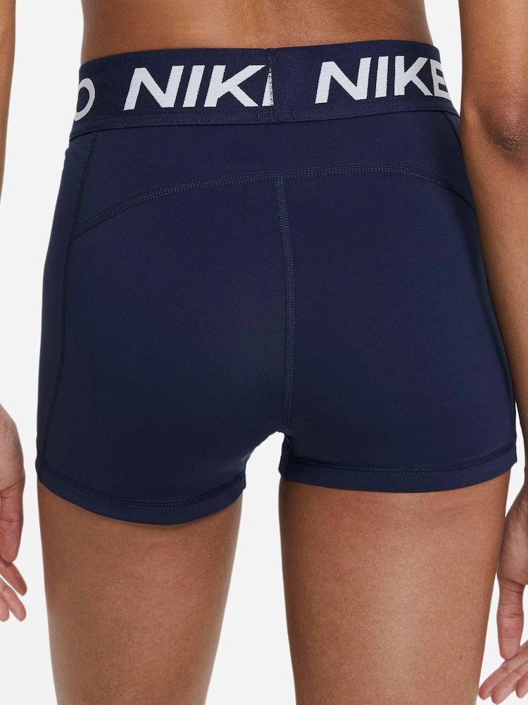 Nike Navy 365 3 Inch Shorts - Image 2 of 6