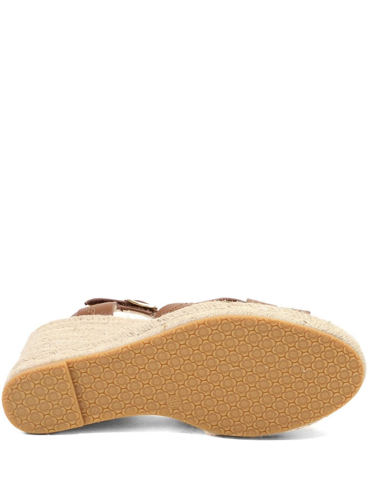Pavers Brown Bellissimo Memory Foam Wedged Espadrilles - Image 5 of 5 Pavers Brown Bellissimo Memory Foam Wedged Espadrilles - Image 5 of 5