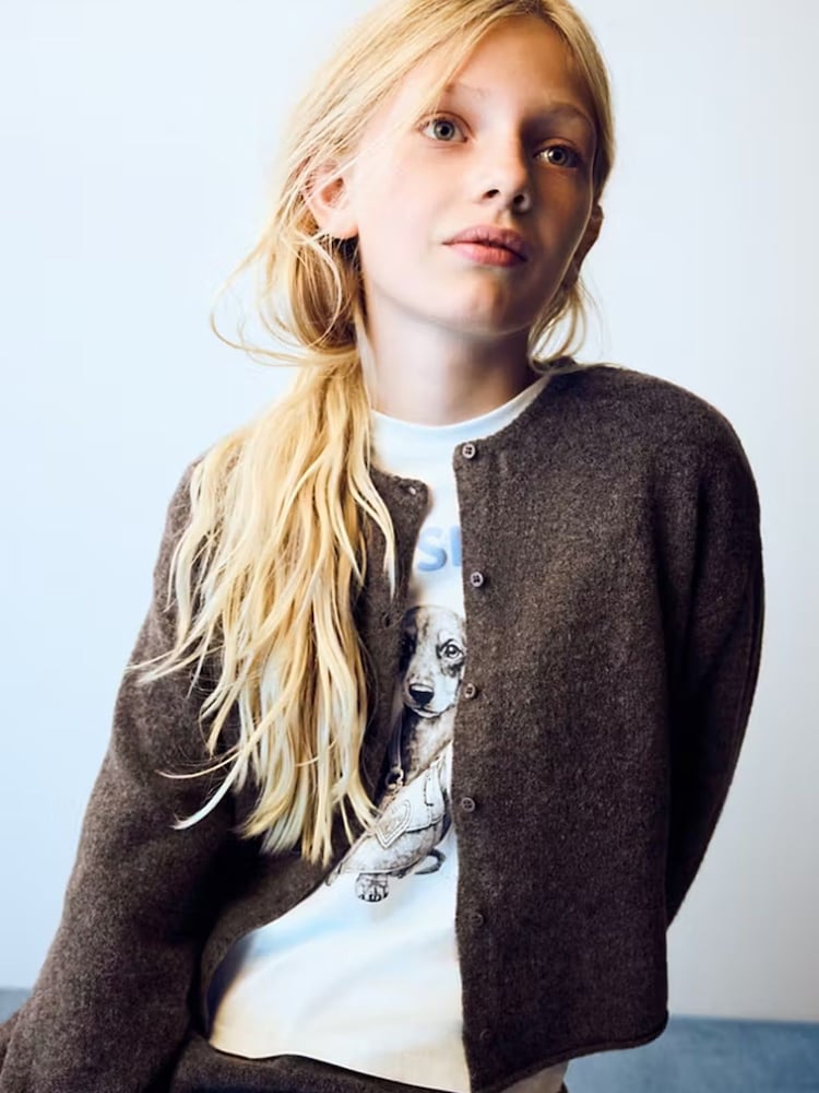 Mango Brown Cardigan - Image 1 of 5