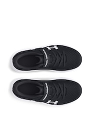 Under Armour Black/Grey Surge 4 Trainers - Image 5 of 6