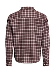 JACK & JONES Karirana šara Košulja od flanela sa dugim rukavima - Slika 2 od 4