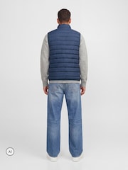 Blau - Jack & Jones Leichte Pufferweste - Bild 4 von 5