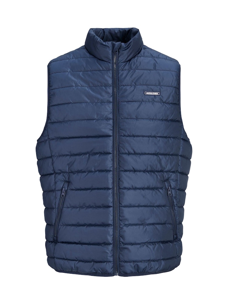 Blau - Jack & Jones Leichte Pufferweste - Bild 5 von 5 Blau - Jack & Jones Leichte Pufferweste - Bild 5 von 5