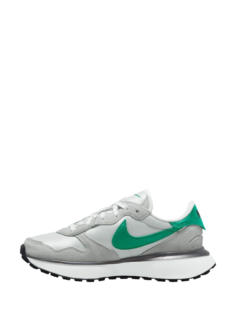 Nike Green/Grey Phoenix Waffle Trainers - Image 2 of 4