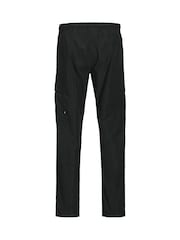 JACK & JONES Black Relaxed fit Tech Cargo Trousers - Image 6 of 7