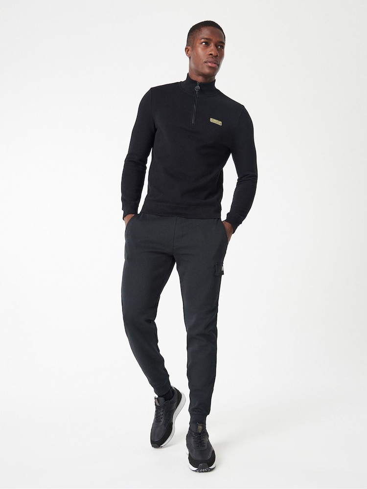 Barbour® International Quarter Zip Sweater - Image 1 of 6