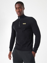 Barbour® International Quarter Zip Sweater - Image 3 of 6