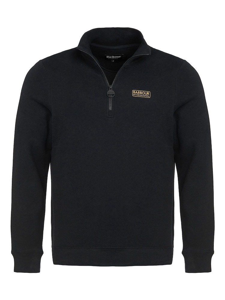 Barbour® International Quarter Zip Sweater - Image 6 of 6