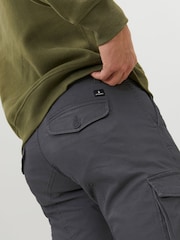 JACK & JONES Grey Cargo Trouser - Image 5 of 6