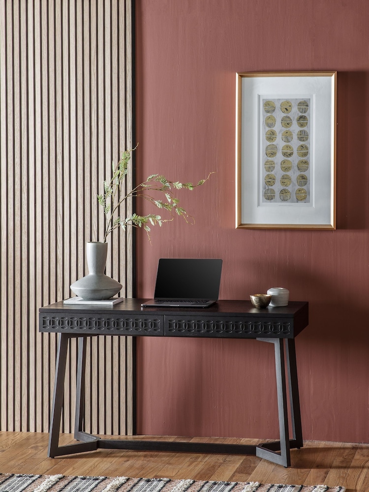 Gallery Home Black Desk - Image 1 of 3