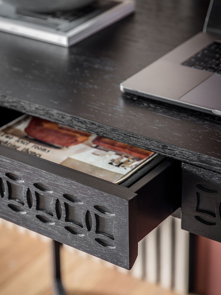Gallery Home Black Desk - Image 3 of 3