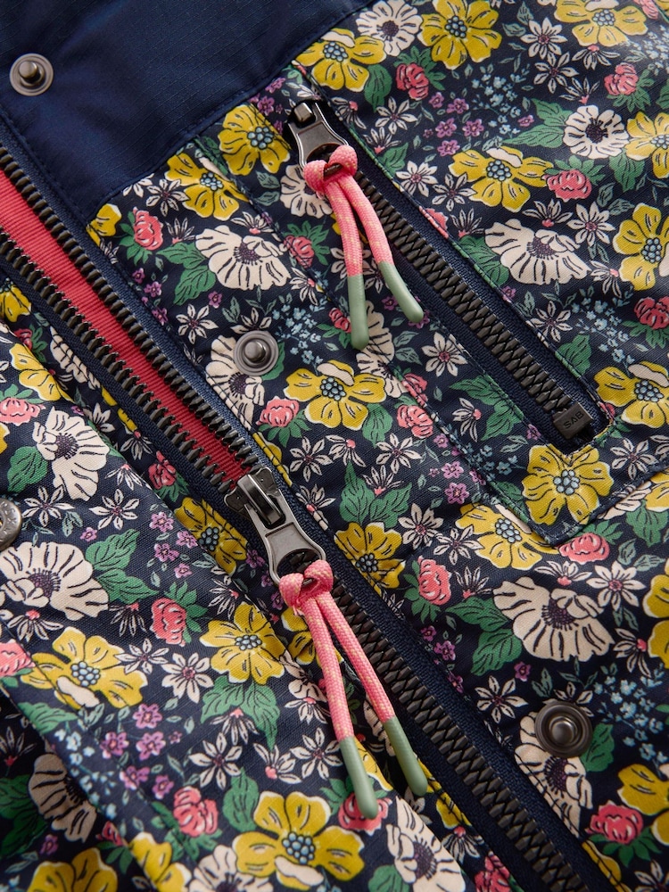 Boden Blue Borg Lined Puffer Coat - Image 4 of 4 Boden Blue Borg Lined Puffer Coat - Image 4 of 4