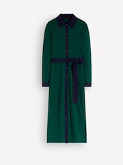 Boden Green Jessica Knitted Shirt Dress - Image 5 of 6