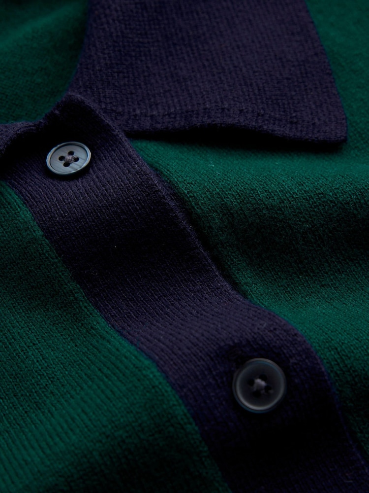 Boden Green Jessica Knitted Shirt Dress - Image 6 of 6 Boden Green Jessica Knitted Shirt Dress - Image 6 of 6