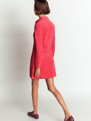 Boden Red Bronte Cord Short Dress - Image 2 of 5
