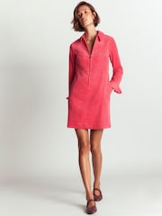 Boden Red Bronte Cord Short Dress - Image 4 of 5
