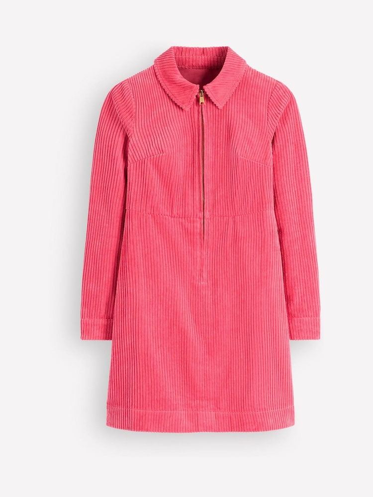 Boden Red Bronte Cord Short Dress - Image 5 of 5 Boden Red Bronte Cord Short Dress - Image 5 of 5