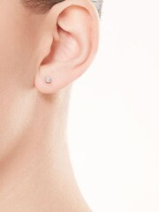 Beaverbrooks White Gold 18ct Diamond Stud Earrings - Image 2 of 3