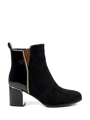 Lunar Jodee Ankle Black Boots - Image 1 of 9
