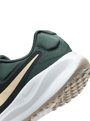 Nike Dark Green Revolution 7 Road Running Trainers - Image 12 of 12