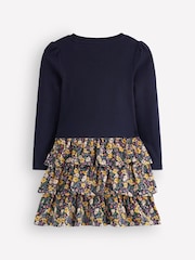 Boden Blue Cora Jersey RaRa Dress - Image 2 of 3