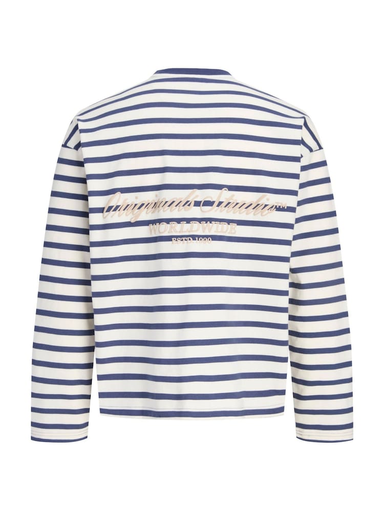 Jack & Jones חולצת טי בדוגמת פסים עם שרוול ארוך - תמונה 8 מתוך 8 Jack & Jones חולצת טי בדוגמת פסים עם שרוול ארוך - תמונה 8 מתוך 8
