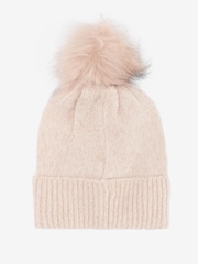 Barbour® International Sparkle Knitted Pom Bobble hat - Image 2 of 4