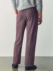 Red Check/Grey Check Jersey Pyjama Bottoms 2 Pack - Image 5 of 10