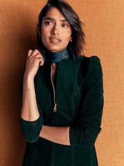 Boden Green Una Cord Midi Dress - Image 4 of 5