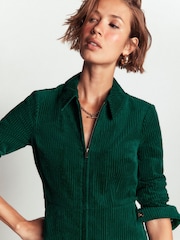 Boden Green Bronte Cord Short Dress - Image 3 of 5