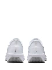 Nike White/Black Quest 6 Road Running Trainers - Image 9 of 11