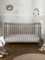 CuddleCo Grey Juliet Cot Bed - Image 1 of 7