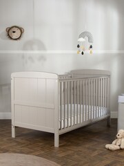 CuddleCo Grey Juliet Cot Bed - Image 3 of 7