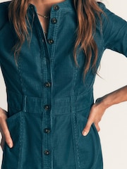 Boden Blue Zara Cord Short Dress - Image 4 of 5