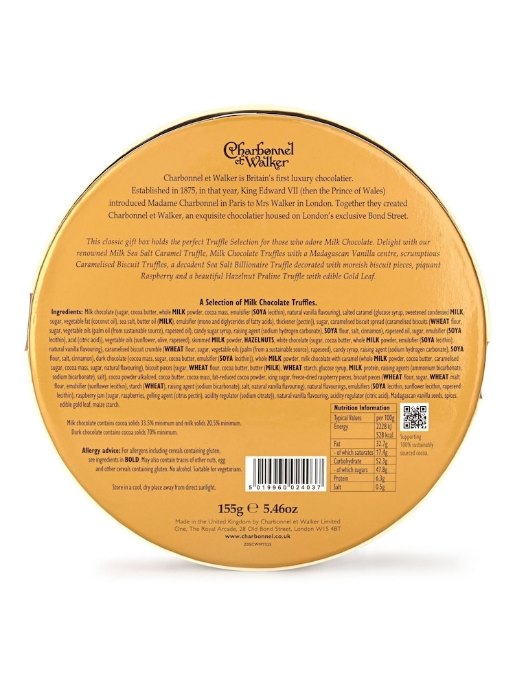 Charbonnel et Walker Milk Chocolate Truffles Selection - Image 2 of 2