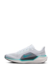 Белый/синий - кроссовки для бега Nike Pegasus 41 Road - Изображение 2 из 8
